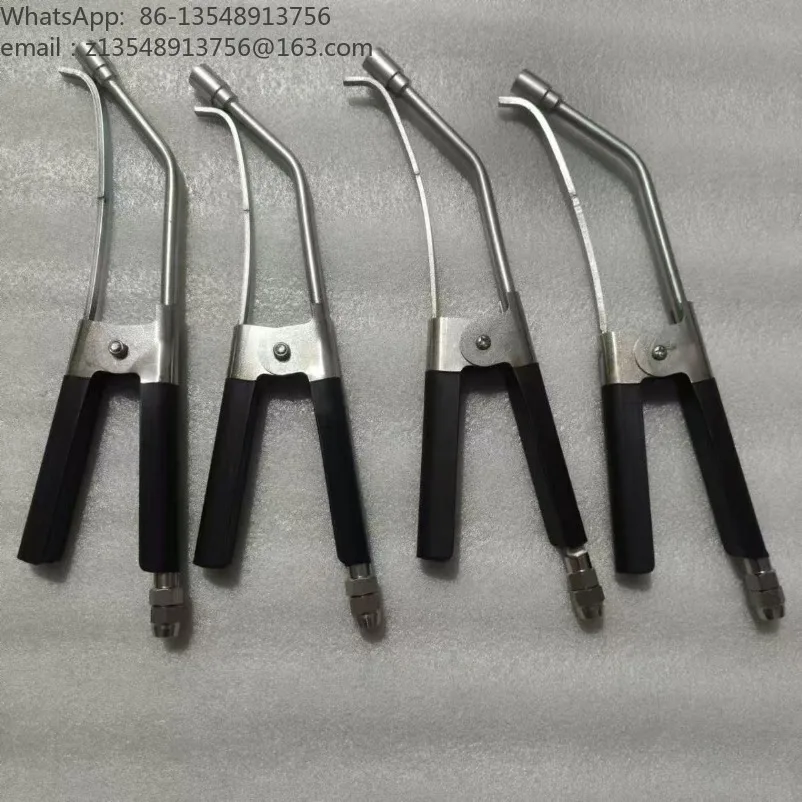 Motor vehicle sampling New handle clip, sampling tube exhaust sampling probe