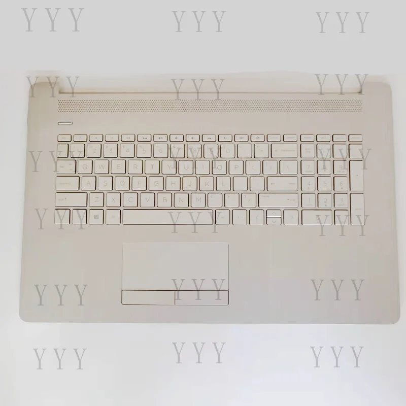 

Оригинальная клавиатура с тачпадом и подсветкой для HP 17-BY 17-CA, серебристая, L92783-001