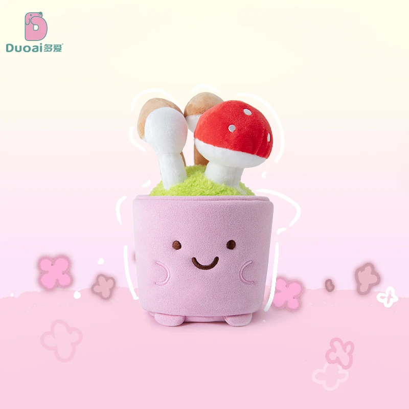 19 centimetri Creativo Pianta Verde Piante In Vaso Rosa Tulipano Fungo Aloe Granchio Morbido Peluche Ragazze Ragazzi Regali Di Compleanno Decorazioni Del Partito