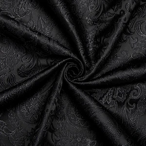 Dibu-Camisas von Herren Seidenpolyester, Langarm, Abwärtskragen, fest, rot, silber, kugel, sozial, schwarz 8 Hauptverkäufe Silber Shirt - №2