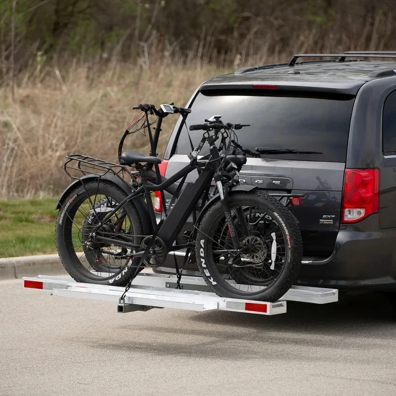 Aluminum Double eBike or Fat Tire Bike Carrier - 600 lb. Capacity