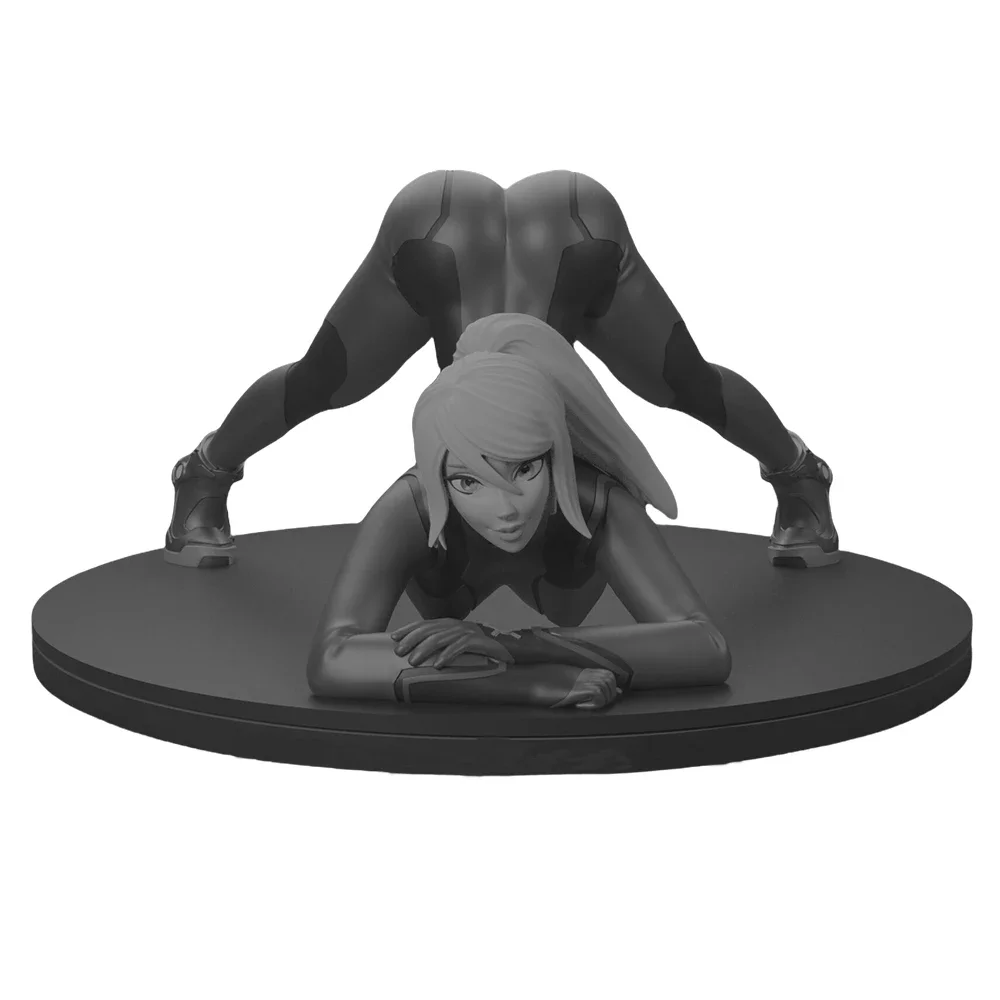 Samus Aran Figure 1:18 Miniature Figure Resin Model Kit Unpainted Plastic Model Kit A522