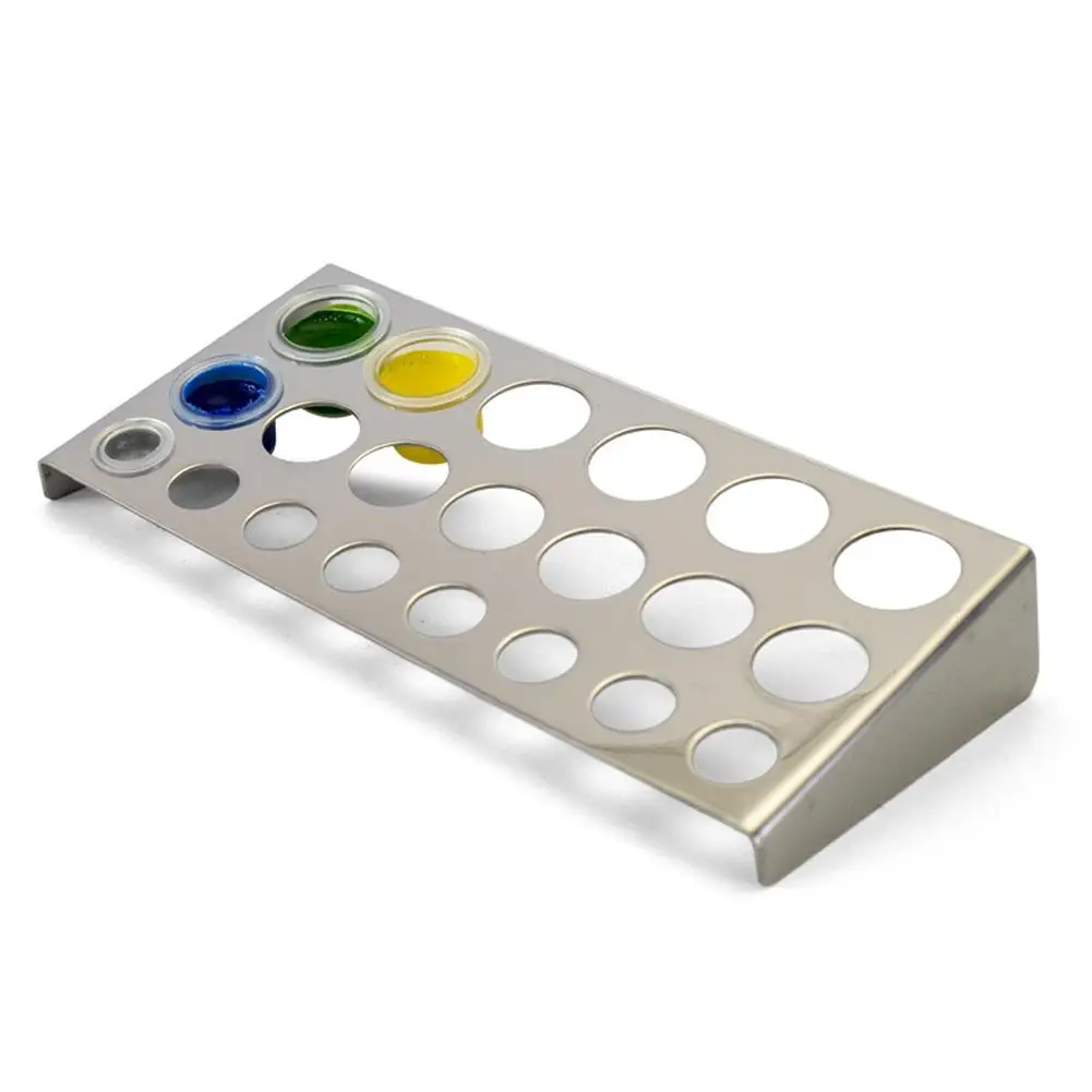 New Tattoo Ink Display Stand Holder Empty Rack Acrylic Clear Supplies Cosmetic Tattoo Manicure Lipsticks Storage Organizer E9S6