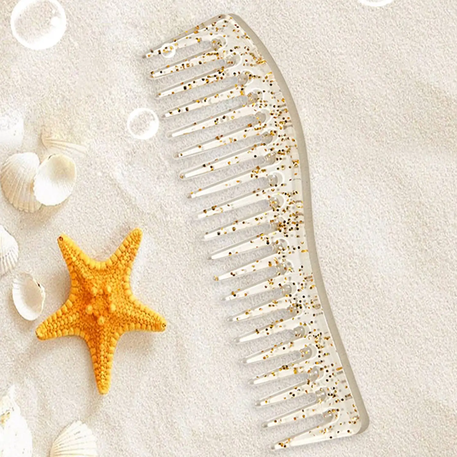 Sisir Untuk Rambut Sisir Plastik Sisir Potong Rambut Gigi Lebar Untuk Alat Penata & Perawatan Rambut Tukang Cukur