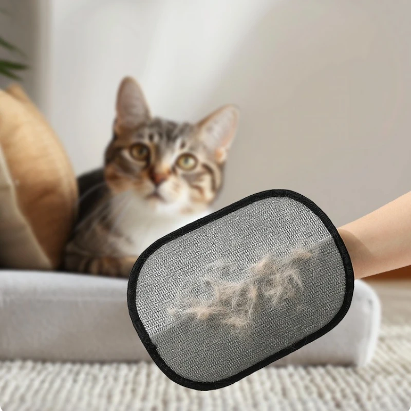 Pet Hair Remover Washable Cat Dog Hair Remover Gloves Brush Remover Hair Pet Cleaning Products Pet Accessories - Image 3