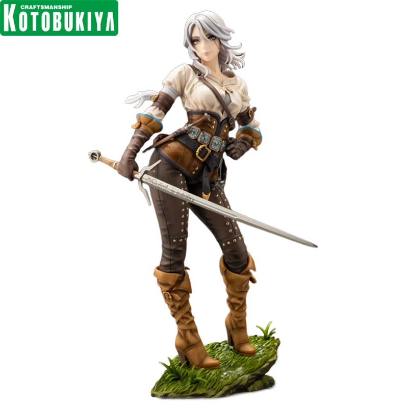 

In Stock Genuine Original KOTOBUKIYA Ciri The Witcher 3 Action Anime Figure 23CM Collectible Model Dolls Statuette Ornament Gift