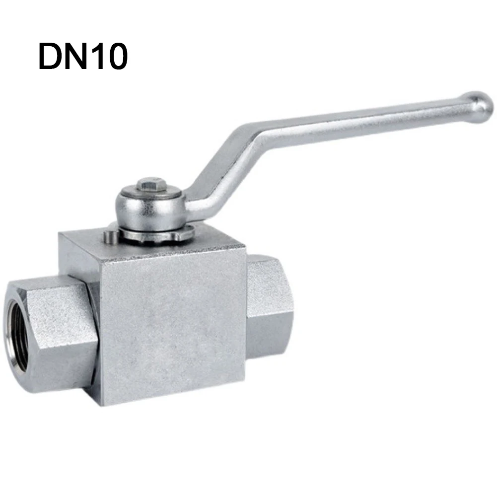 

1/4" To 3/4" Hydraulic Three-way High Pressure Ball Valve Internal Thread Manual Rubber G1/4 G3/8 High Pressure Ball Valve