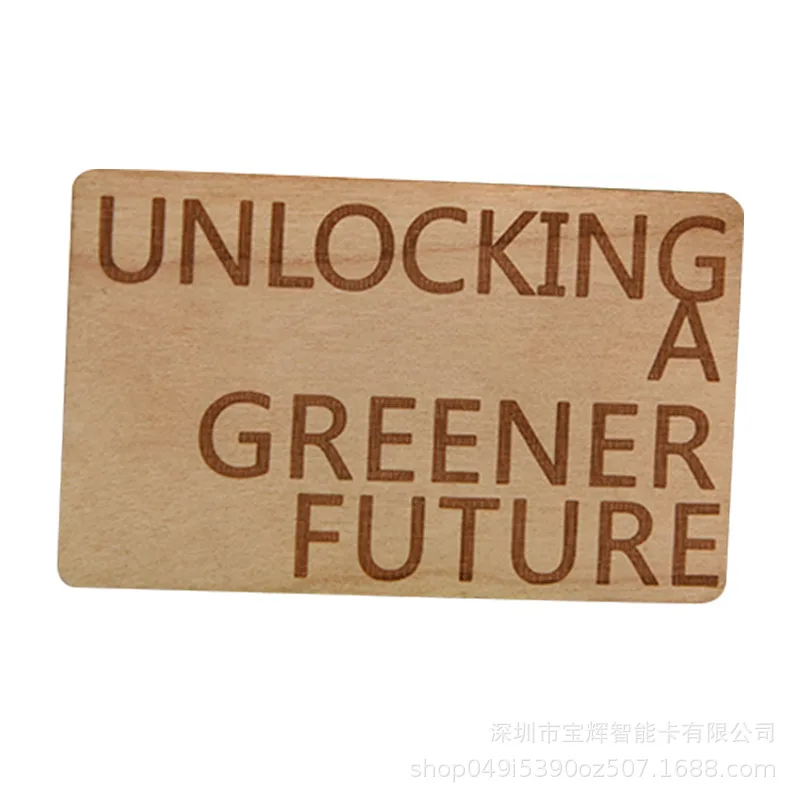 Customized. Custom Hotel Access Card NFC Wooden Room Card RFID Waterproof Card High Frequency Chip Wooden Card Manufact