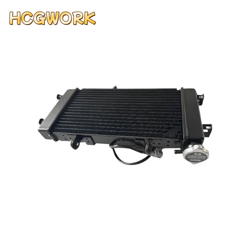radiator with cap and fan for Zongshen Cyclone RA250 SR250-12G
