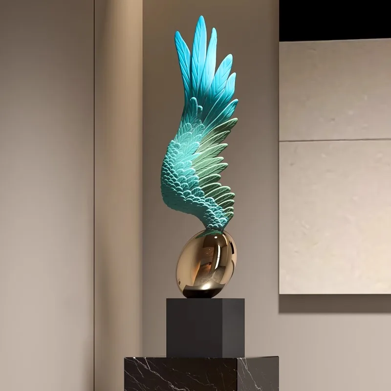 

Angel Wings Staircase Corner Entrance Sales Office Niche Ornament