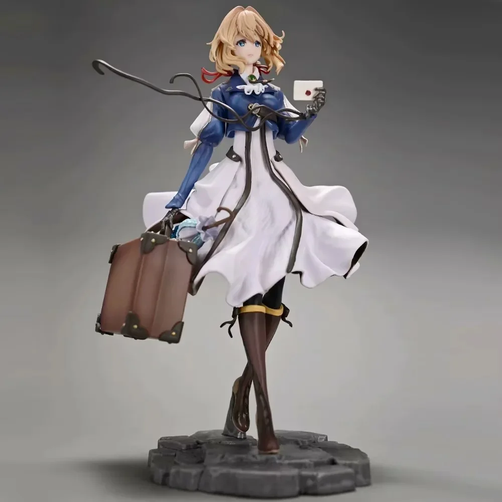 25cm-violet-evergarden-gk-figure-handheld-suitcase-anime-collectible-statue-model-desktop-decor-display-for-anime-enthusiasts
