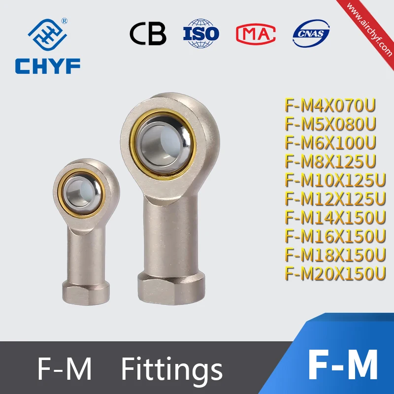 Airtac original High Quality Cylinder joint accessory Universal Joint F-M4X070U F-M5X080U F-M6X100U
