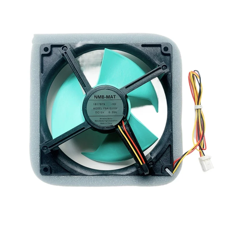 Refrigerator cooling fan/fan/motor NMB - FBA12J15V 15V 0.28A