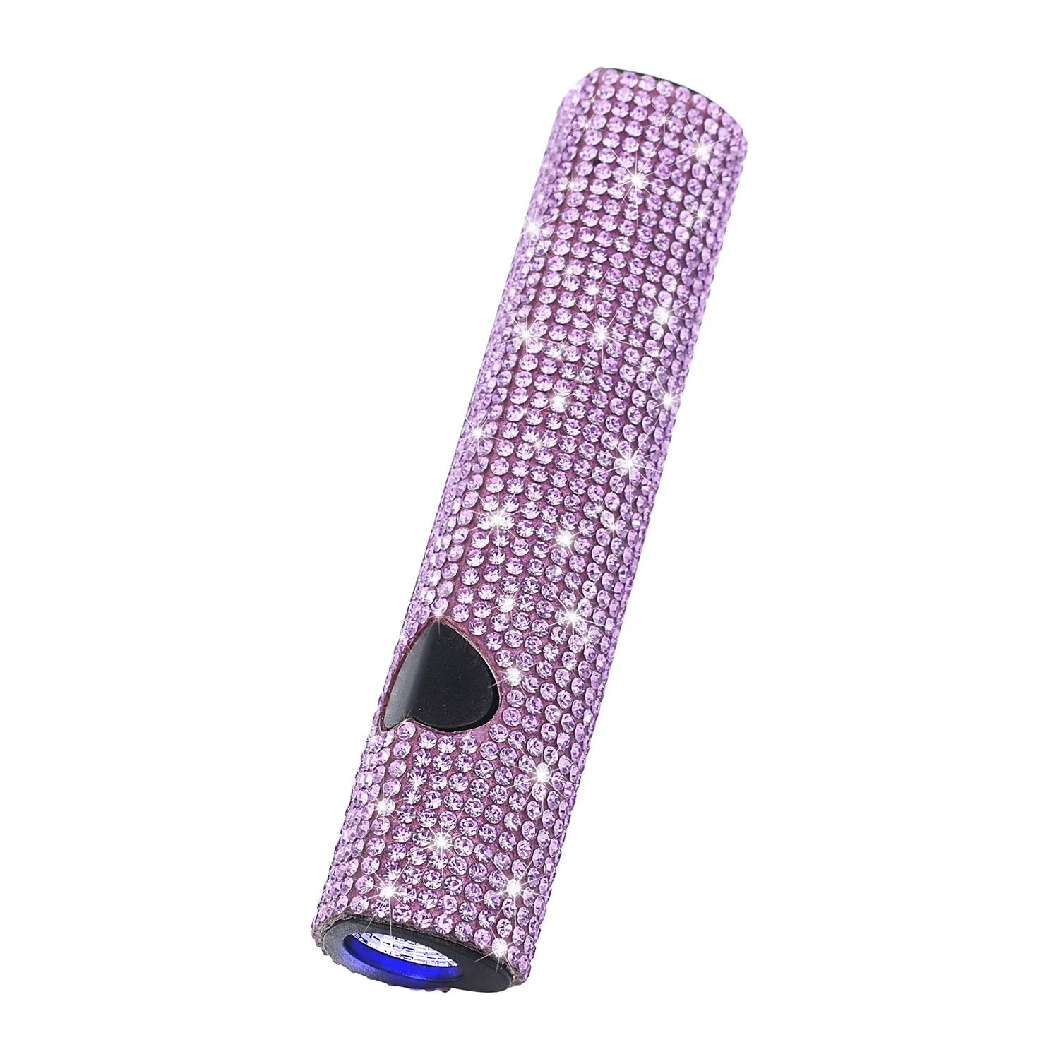 Ręczny metalowy reflektor do manicure z jednym słowem, nieczarna ręczna akumulatorowa lampa do fototerapii, szybkoschnąca lampa do paznokci