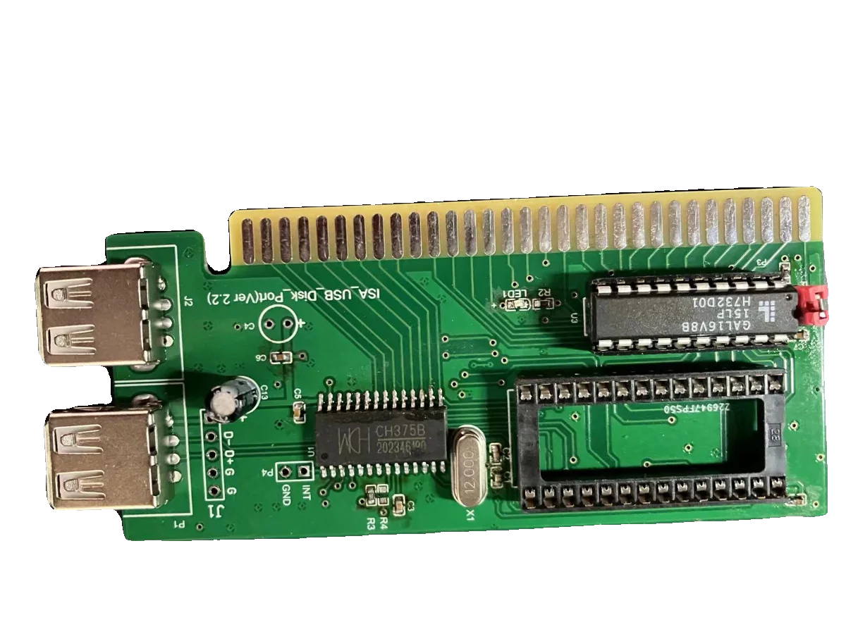 

ISA to USB ISA interface to USB interface Switching card used for industrial control devices