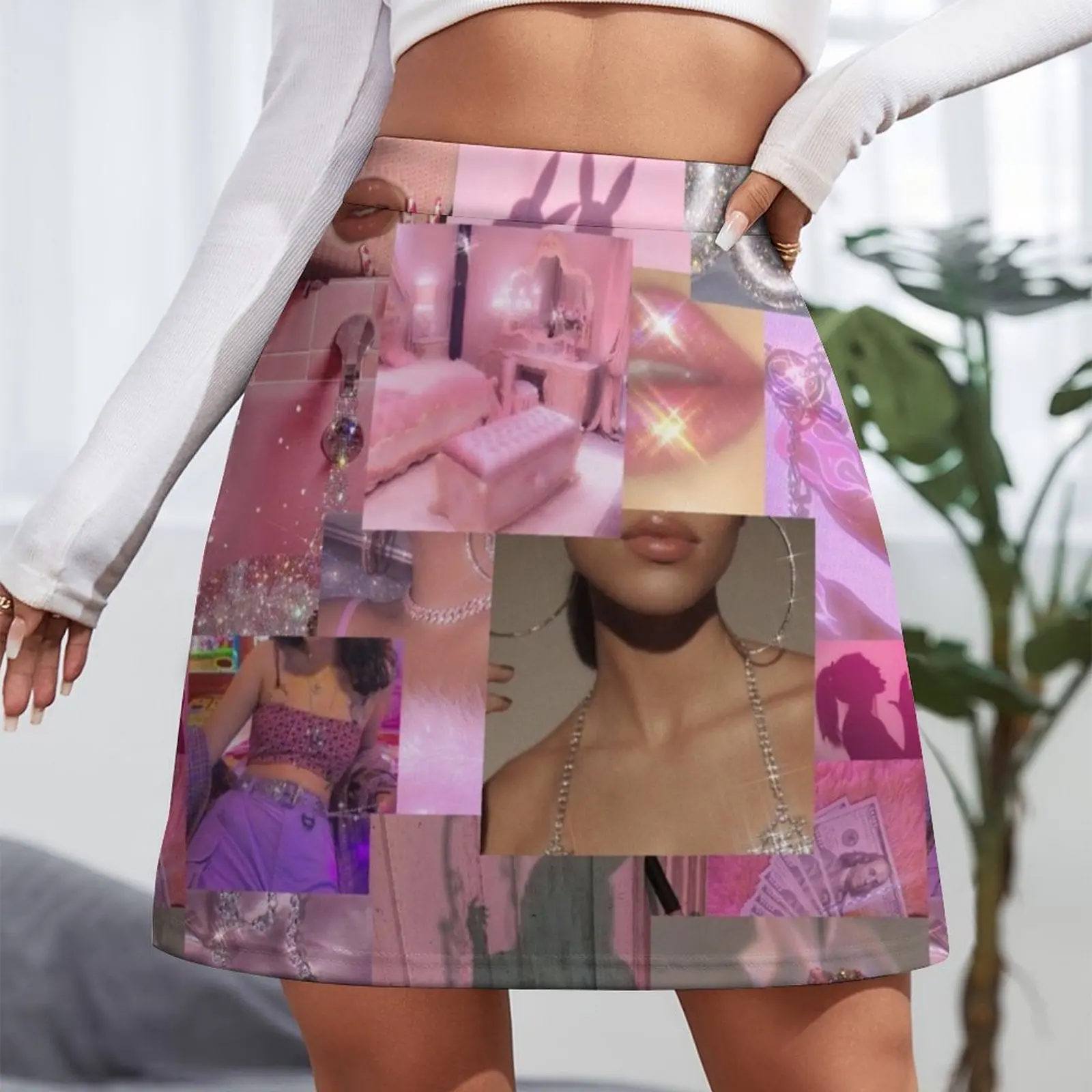 Baddie aesthetic collage Mini Skirt School skirt dresses summer woman 2023 summer skirts micro mini skirt extreme