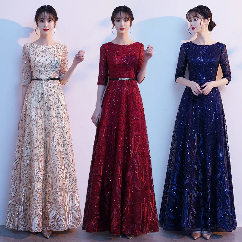 

Grand Choir Performance Uniform Femininity Conductor Uniform Banquet Youth Graduation Evening Dress Long Skirt Patriotic Modern