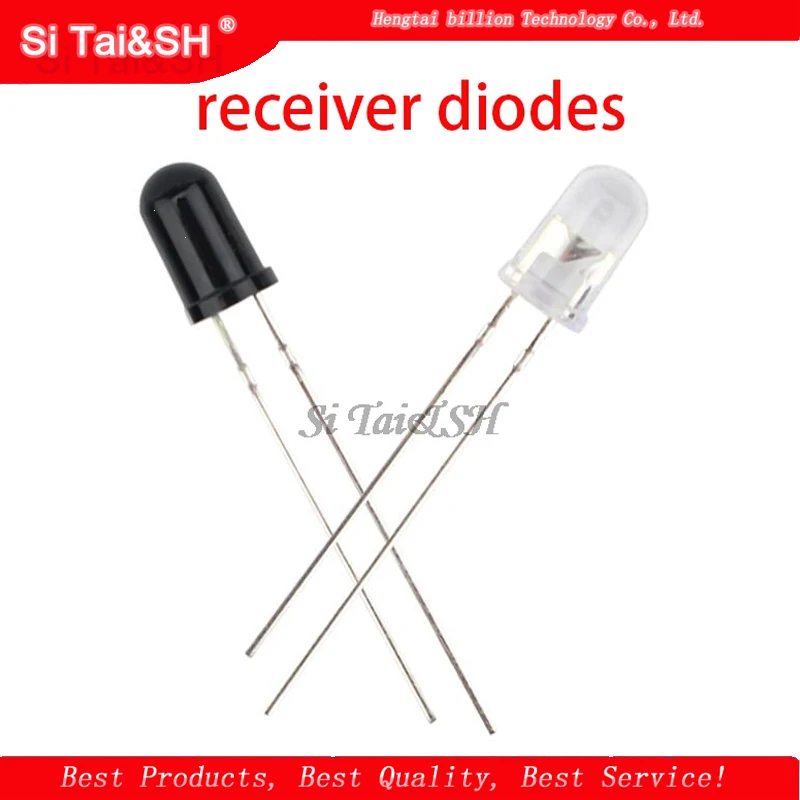 25pairs 5mm 940nm LEDs 25pcs infrared emitter and 25pcs IR receiver diodes