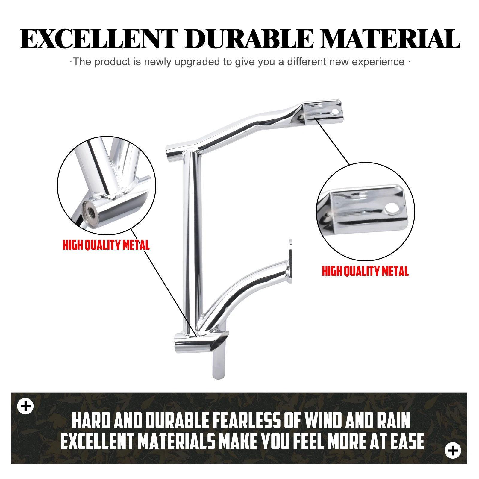 Motorcycle Saddlebag Guard Rear Crash Bars Rails Bracket For Harley Touring Street Electra Glide Road King FLTRX Ultra 2009-2025 - Image 3