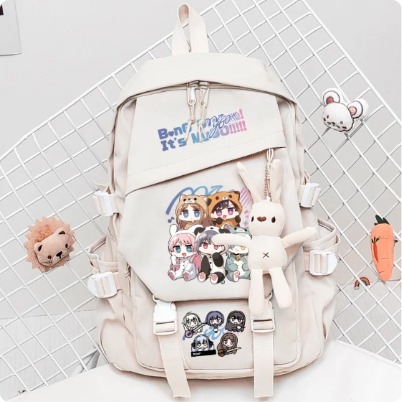 

Anime BanG Dream MyGO Takamatsu Tomori Schoolbag Fashion Casual Teenagers Student Backpack Handbag B2450