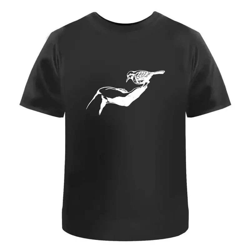 Hand Feeding Bird' T Shirt 100 Cotton S Xxl Ta025974