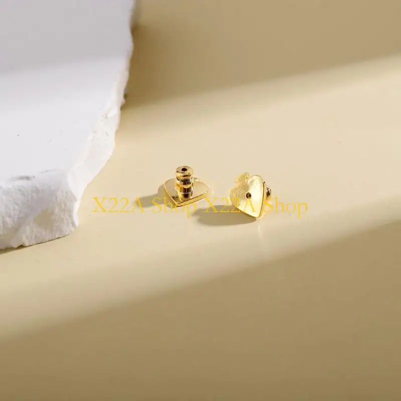 

Уникальные аксессуары для ушей в форме сердца Серьговые заглушки замены серьги спинки