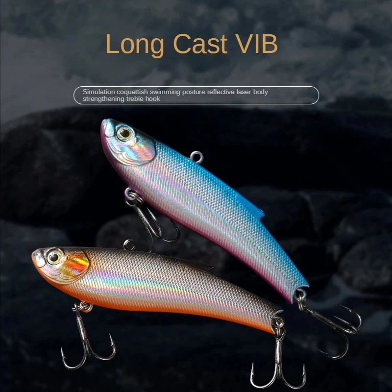 

1pcs VIB Vibration Fishing Lure 23g 33g Long Casting Rattlin Iscas Artificial Wobbler Plastic Hard Bait All Swimming Carp Tackle