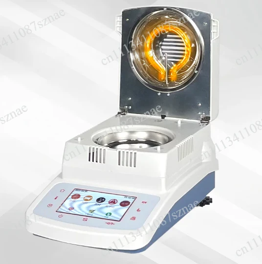 Range 50g/110g Digital Moisture Tester Meter Halogen Heating Moisture Analyzer Precision 0.001-0.005g