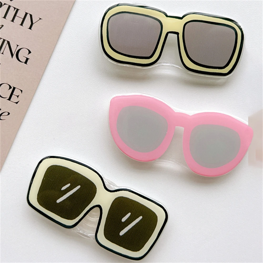 

Корейский милый мультяшный держатель для солнцезащитных очков, держатель для телефона Tok ptogrik, корейское кольцо-держатель для iPhone 14Pro, держатель-подставка для телефона