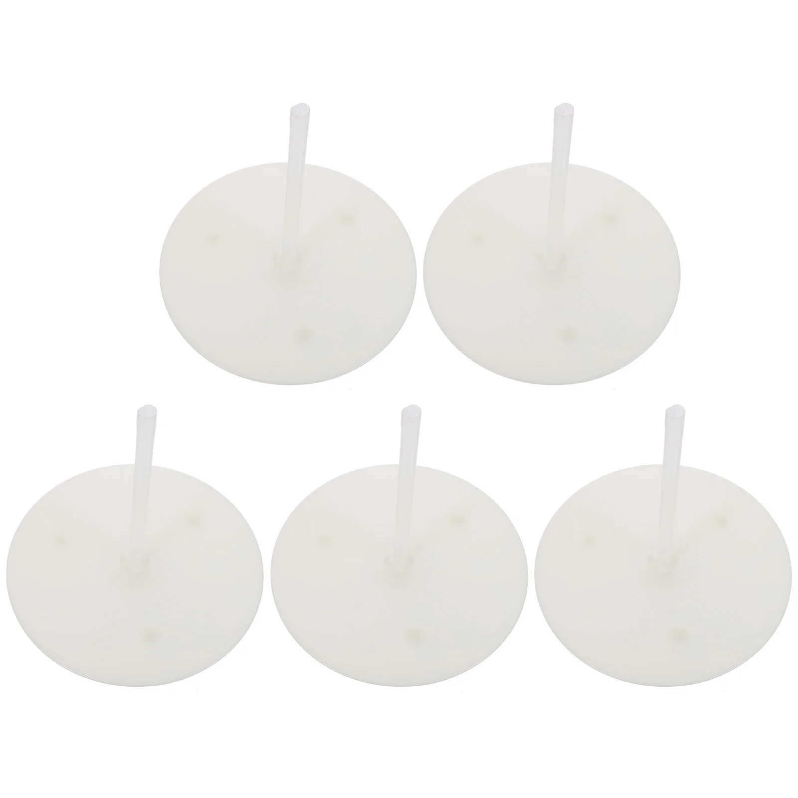 

5Sets Cake Piling Bracket Simple Plastic Cake Support Stand Birthday Dessert Display Rack Stable Non-Tip Baking Tool for Home