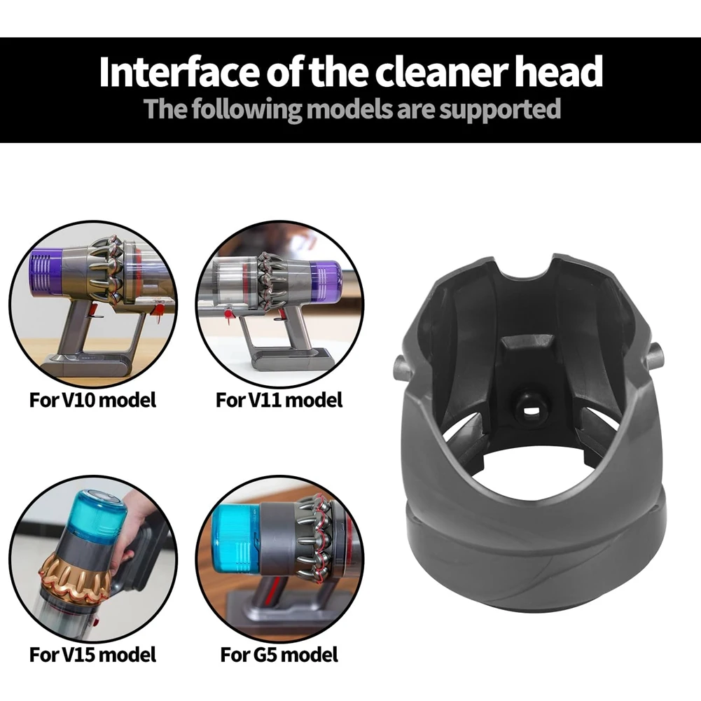 Para aspirador de pó dyson v10 v11 v15, 100w, cabeça de limpeza de alto torque, bola v e conector de cabeça de limpeza de alto torque
