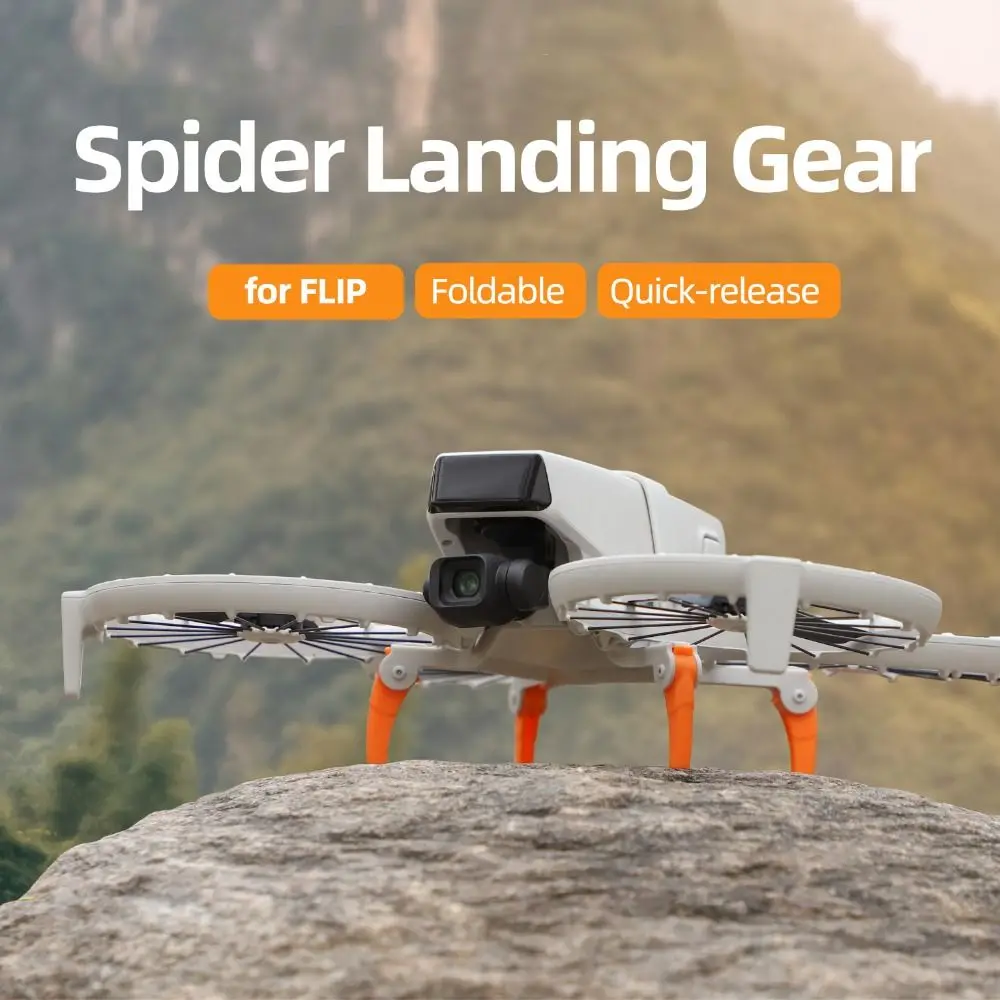 

Новое складное расширение шасси, увеличенная высота 30 мм, быстроразъемный удлинитель для ног, поддержка аксессуаров для DJI Flip Drone