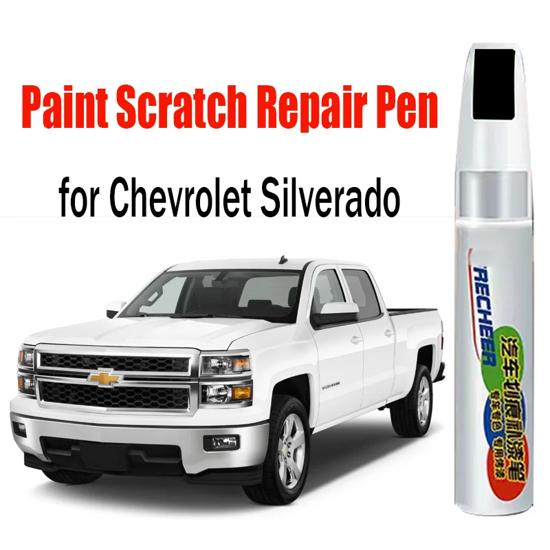 

Автомобильная ручка для ремонта царапин, ручка для ретуши для Chevrolet Silverado, средство для удаления царапин, аксессуары для ухода за краской автомобиля