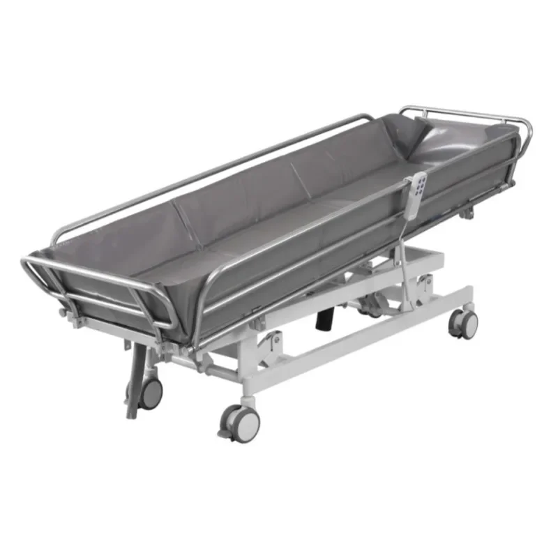 Bathing bed for the elderly, paralyzed bed disabled electric manual household bathing bed, liftable bathing bed, nursing
