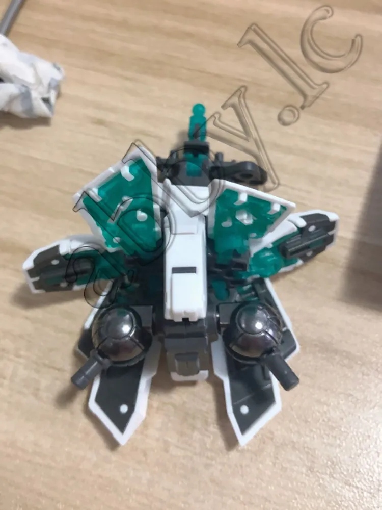 Create idea Lot de 2 pièces de rechange G35 Full Armor en métal compatibles avec Banshee Unicorn RG 1/144 RX-0 Mobile Suit Argenté