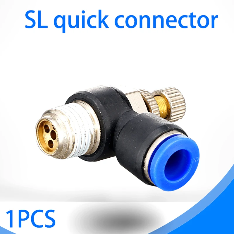 Pneumatic quick connect connector SL 4 6 8 10 12mm M5 