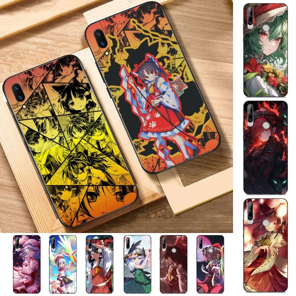 Anime TouHou Project Girl Phone Case For Huawei Y9 6 7 5 Prime Enjoy 7s 7 8 plus 7a 9e 9plus 8E Lite Psmart Shell