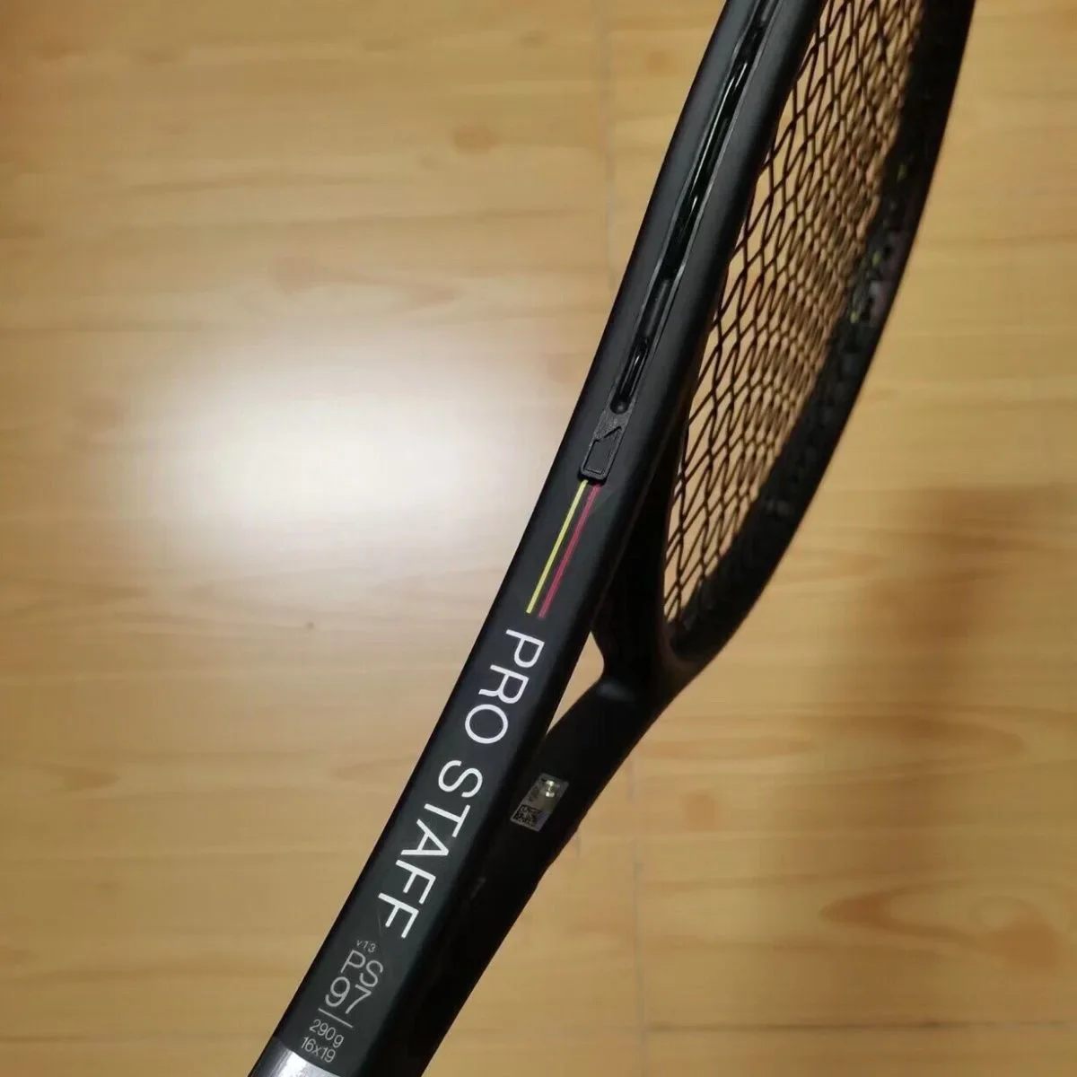 Wilson Federer Black Racket V13 Tennis Racket PROSTAFF 290g 315g Carbon Professional Adult College Professional Racket