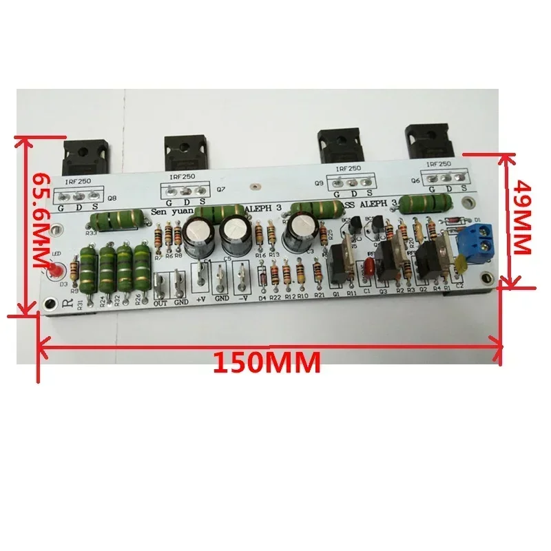 

60w 1 Pair PASS A3 Class A Power Amplifier Board High Power Is Better Than 1969 HIFI Amplifier Audio