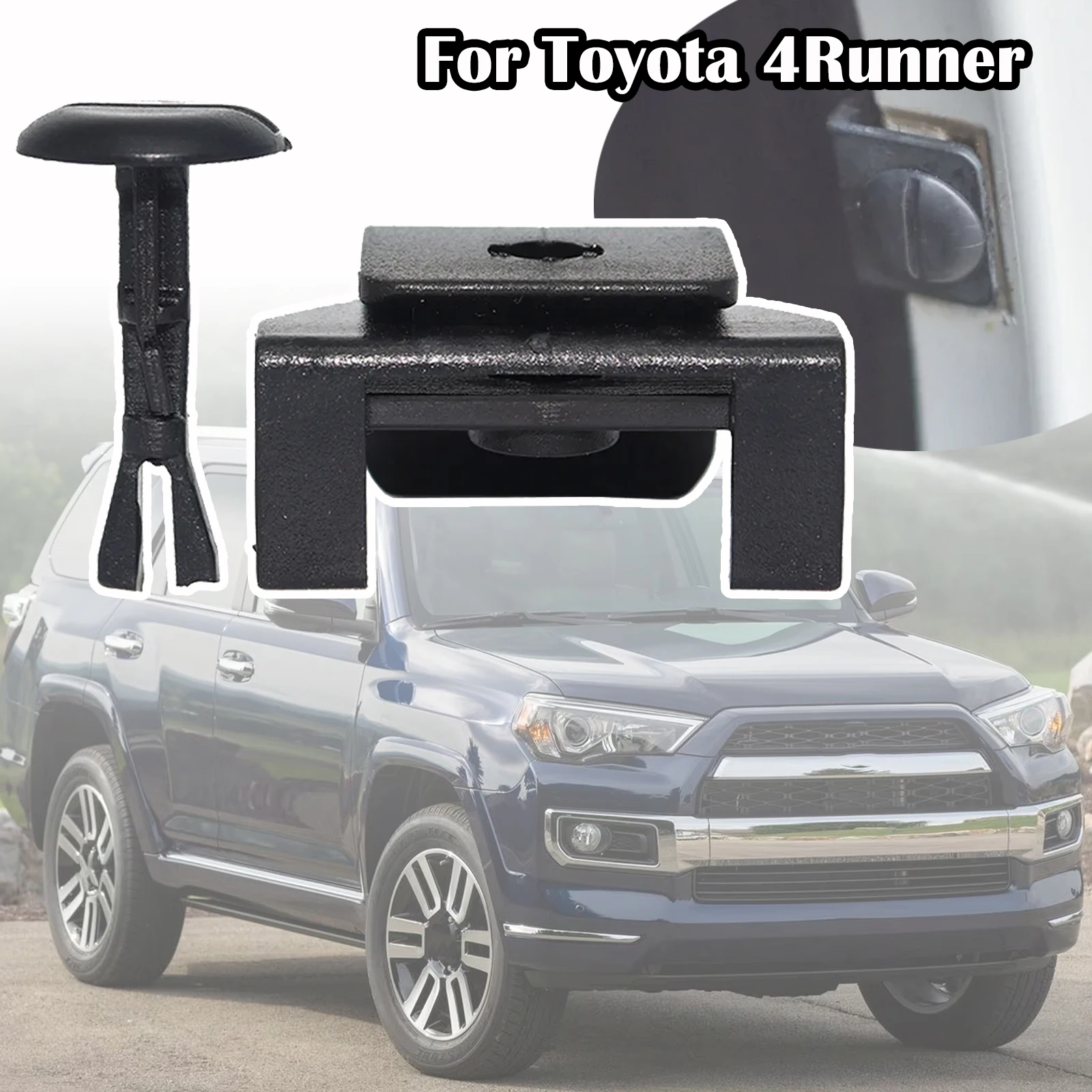 For Toyota 4Runner N280 Hilux Surf Car Front Fender Bumper Cover Clips Mudguard Fastener Liner Rivets N210 2003 - 2012 2013 2014