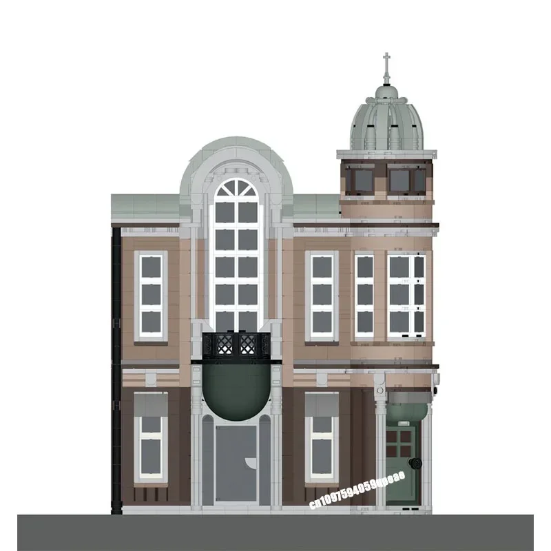 ใหม่ 1504PCS เมืองขายร้อนสตรีทวิว Moc โมดูลาร์ LVBET รุ่นที่กำหนดเองปริศนา DIY ความคิดสร้างสรรค์ของเล่นเด็กของขวัญวันเกิด