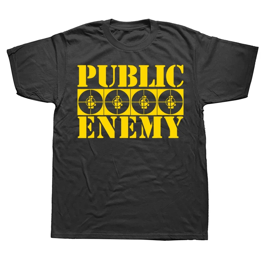 Novelty Awesome Public Enemy Target T Shirts Graphic Streetwear Short Sleeve Birthday Gifts Summer Style T-shirt Mens Clothing