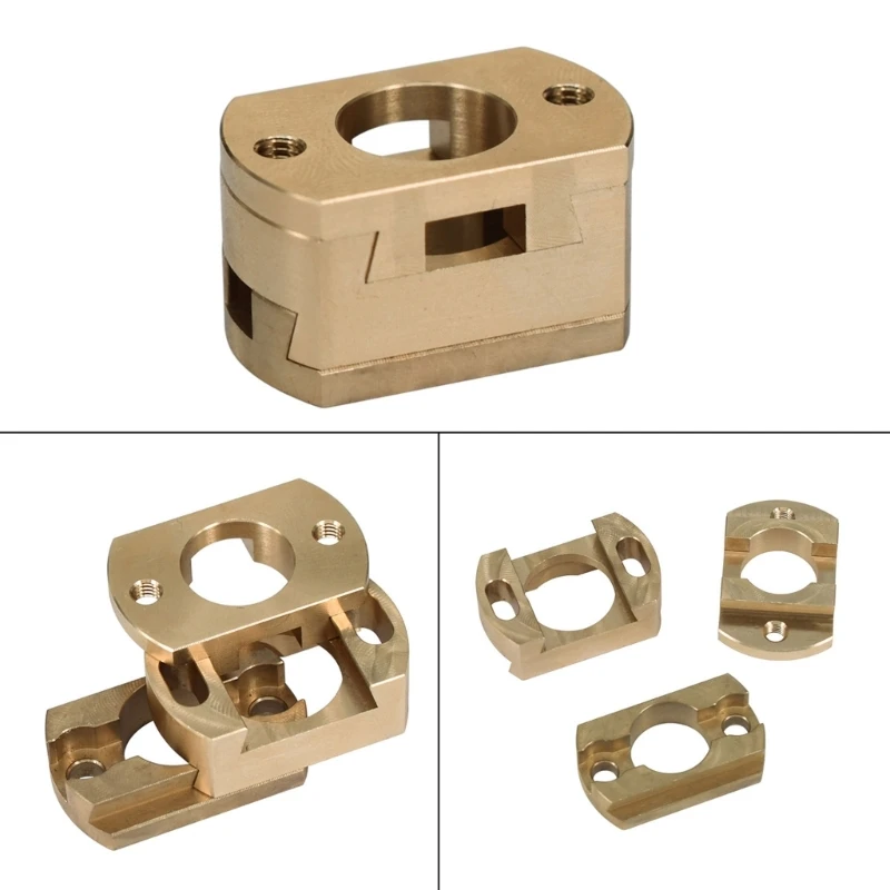 Khớp nối bằng đồng thau vuông cho máy in 3D Ender3 T8 Bộ ghép nối trục vít Zaxis