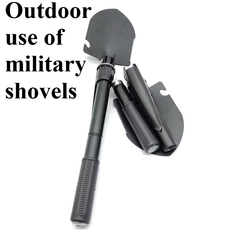 

Outdoor Manganese Steel Shovel Multi Functional Folding Military Shovel Tactical Military Shovel