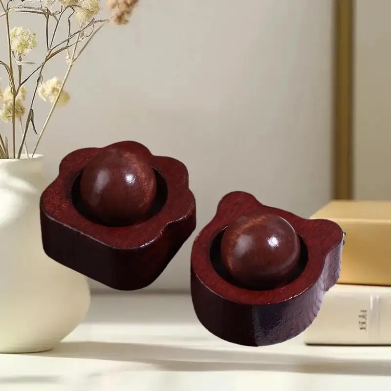 سيارة خشبية الناشرون الضروري النفط-القط باو الدب تصميم العطر الطبيعي تشتت ديكور غرفة نوم الناشر سيارة المنزل العطر #5