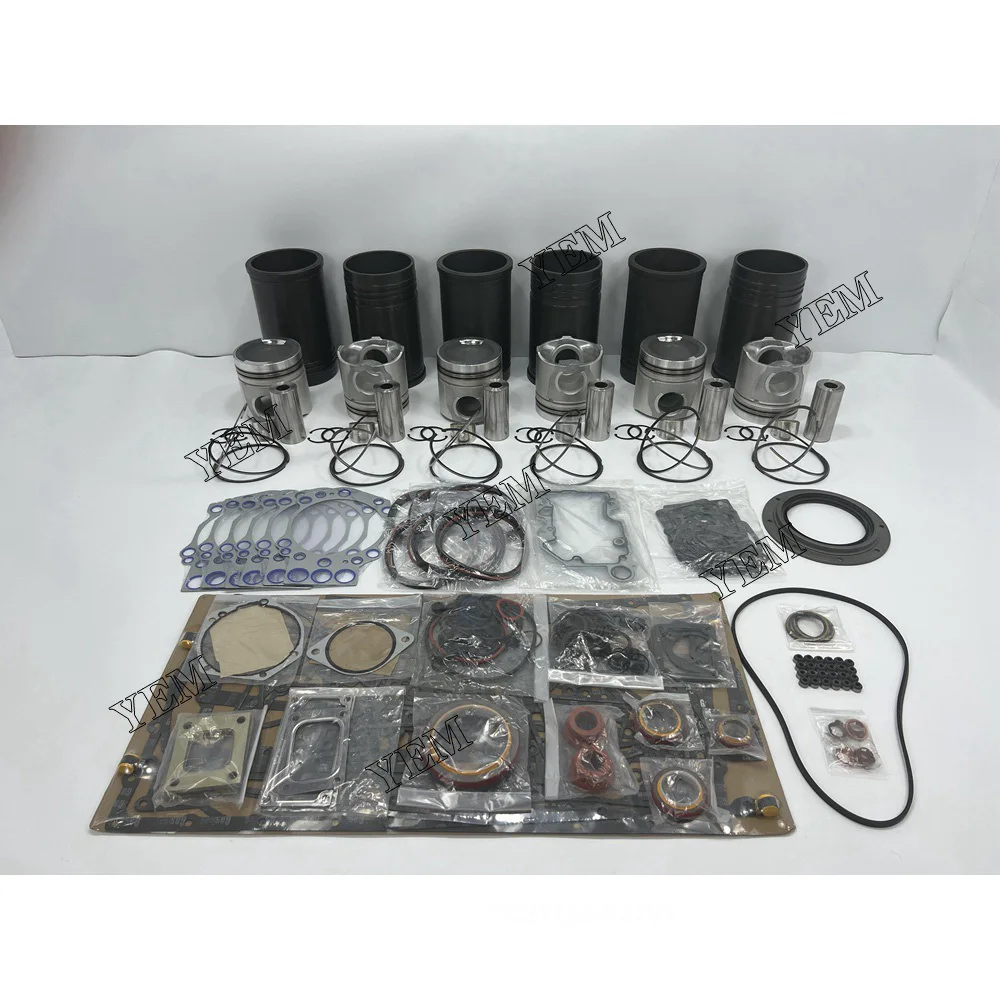 New K19 Overhaul Kit With Gasket Set For Cummins Excavator Forlift Engine.