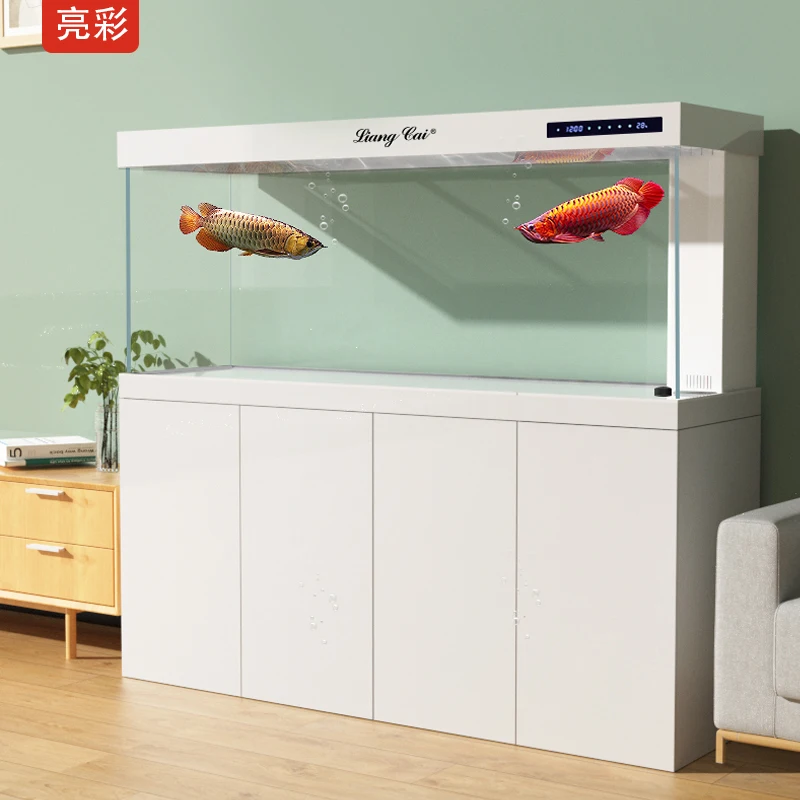 150 Gallon Large Farming Smart Aquarium Tank Glass Fish Tank for Living Room