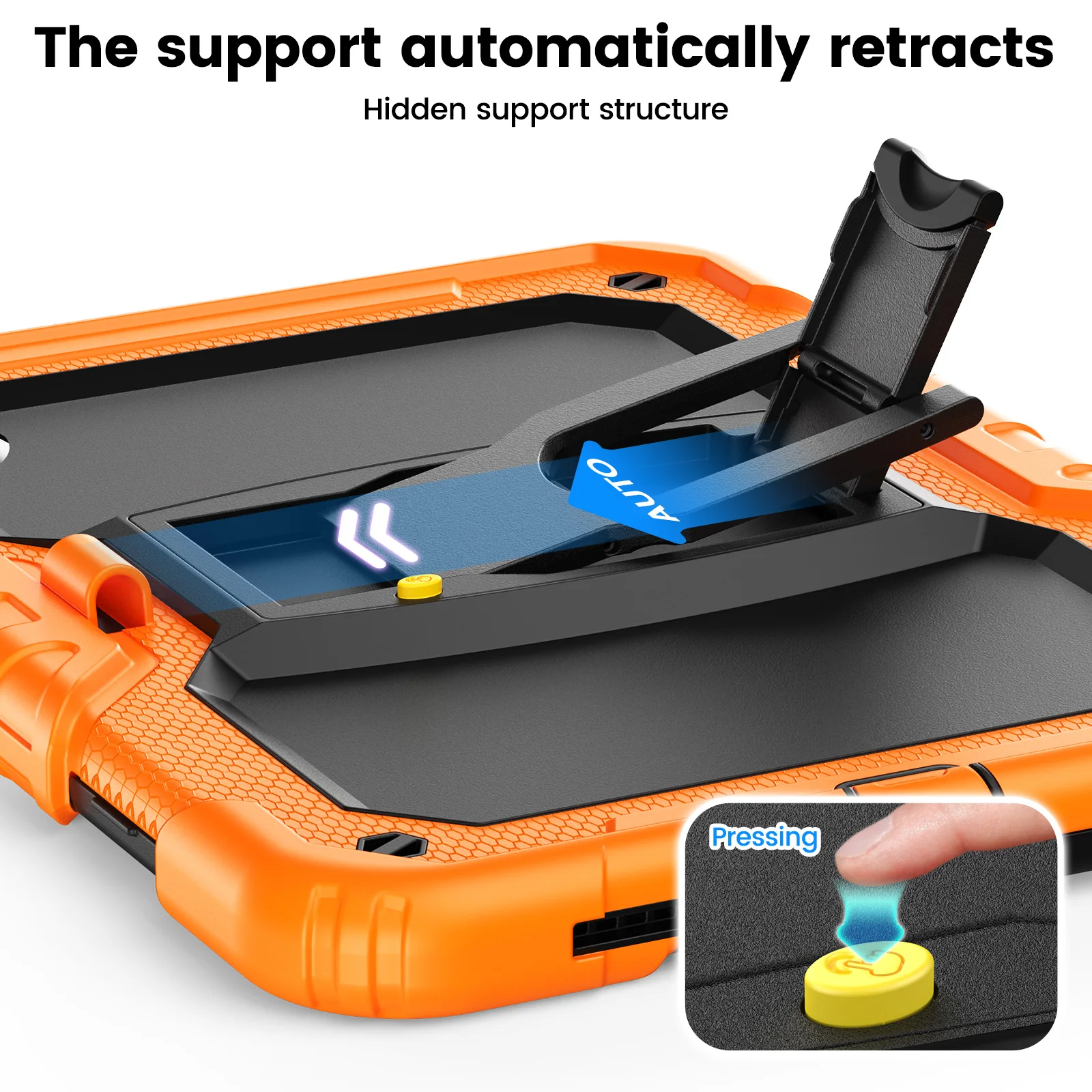 For iPad 10.2 inch Case ipad 2019 2020 2021 7th 8th 9th Tablet case Kids Safe Shockproof with shoulder strap and pen holder