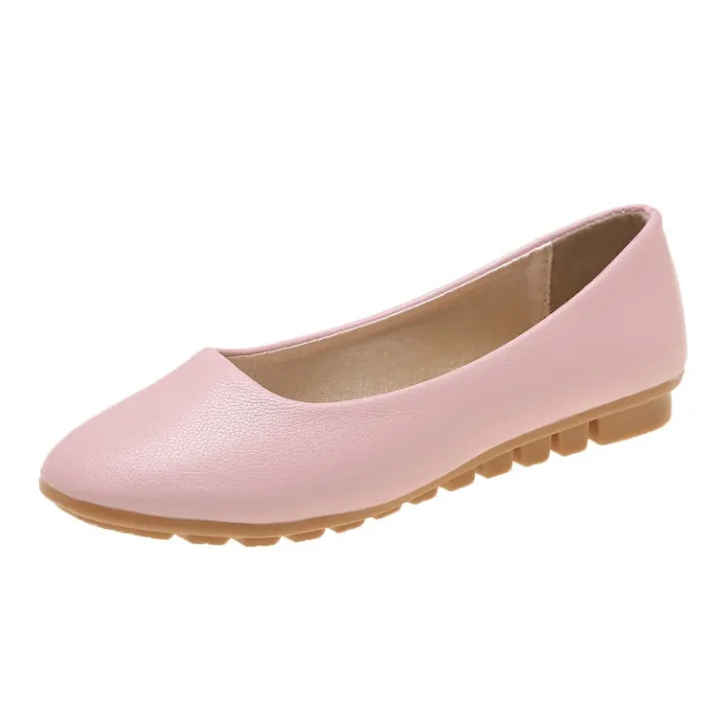 New women's shoes pointed toe flat soft sole casual women's shoes