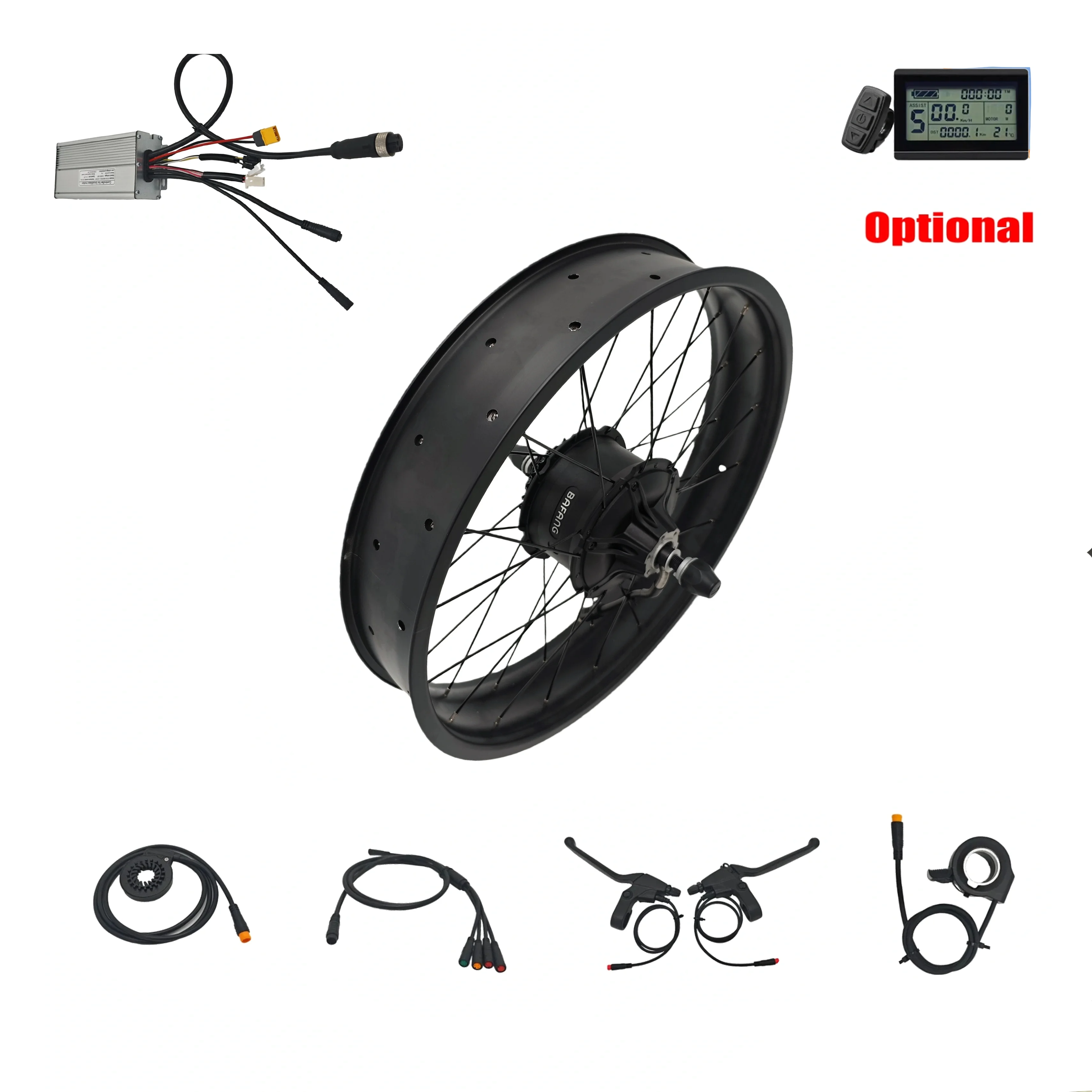 

Bafang 48V 1000W 20/24/26*4.0 Inch wheel Conversion kits with G062 Bafang Rear Cassette motor for fatbike 175mm/190mm